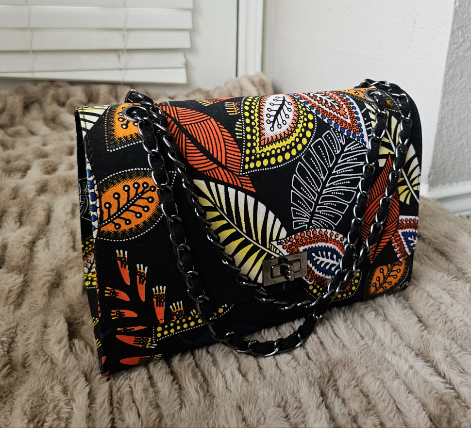 Bukola Maxi Satchel Bag-Ankara