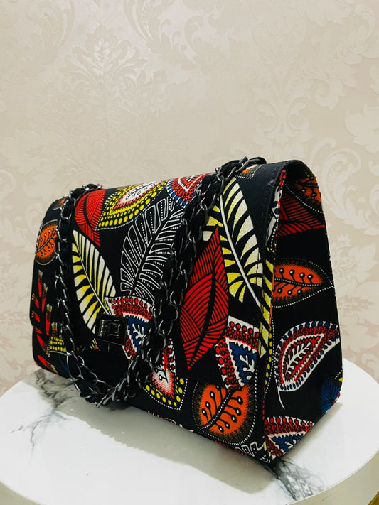 Bukola Maxi Satchel Bag-Ankara